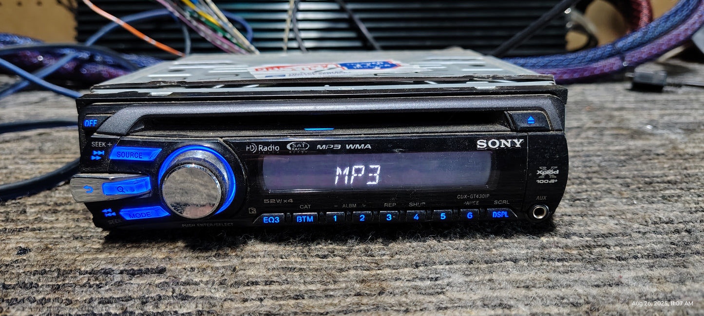 Sony Xplod CDX-GT430IP