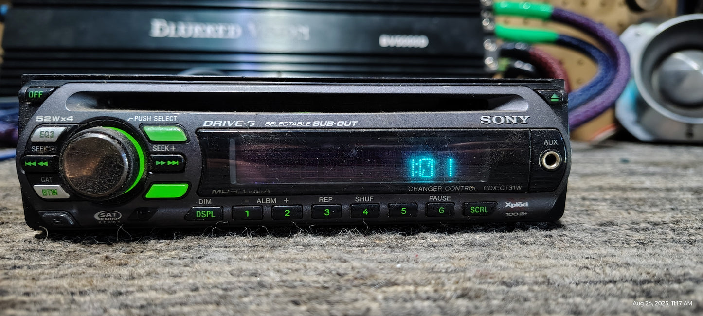 Sony CDX gt31w