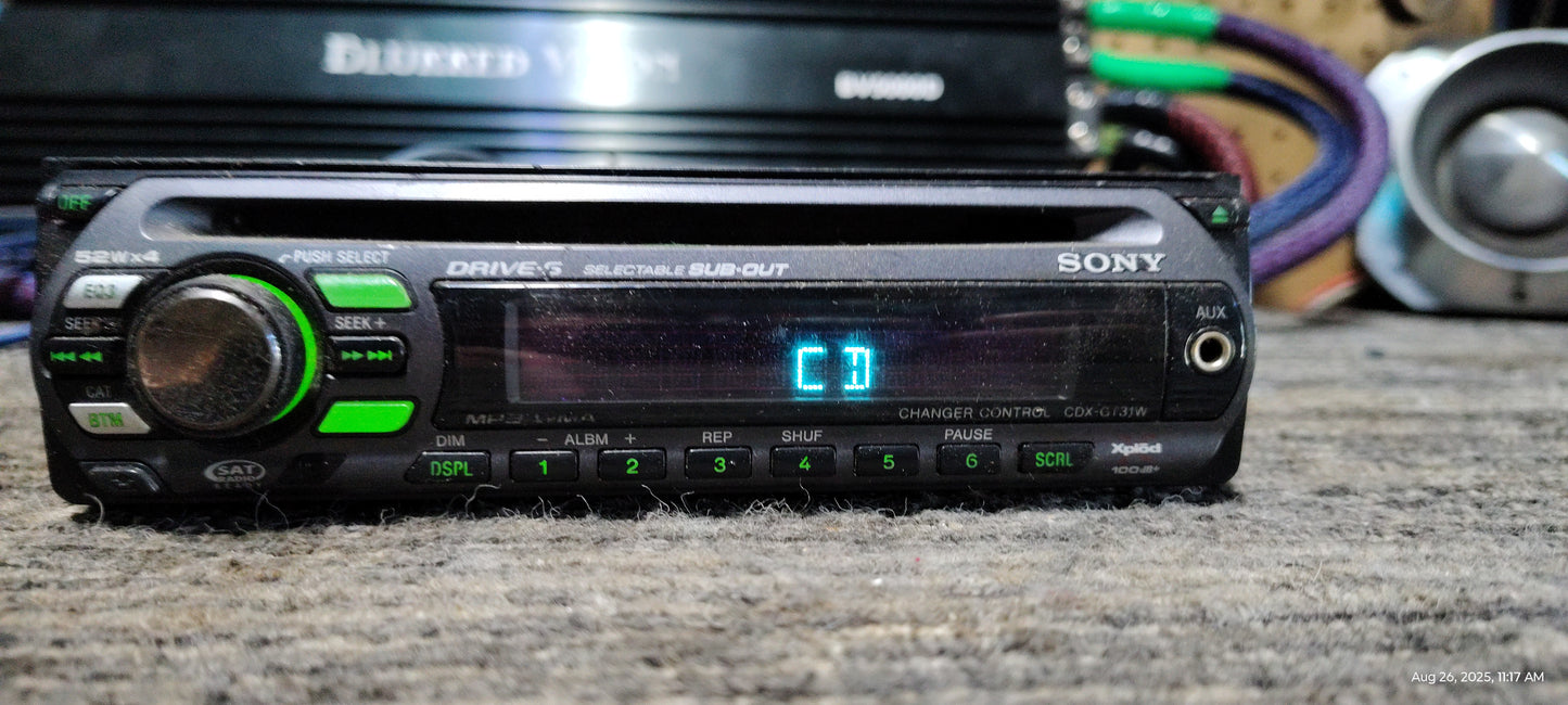 Sony CDX gt31w