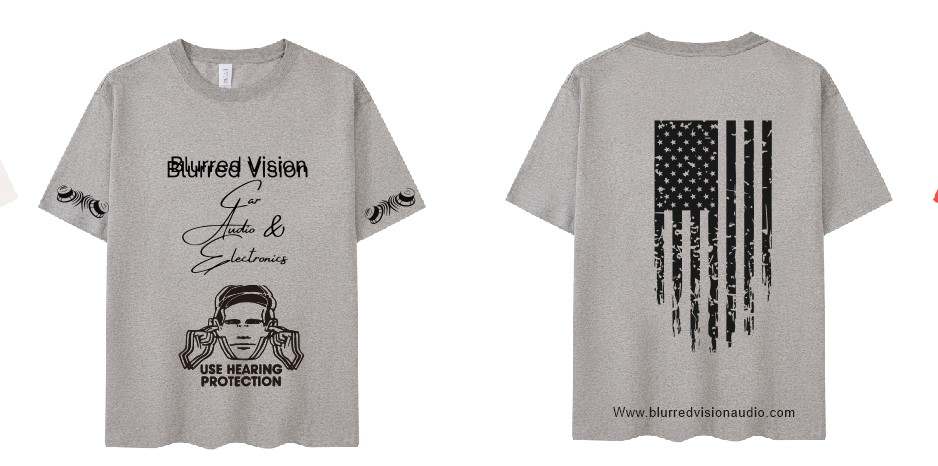 Blurred Vison Audio T Shirts