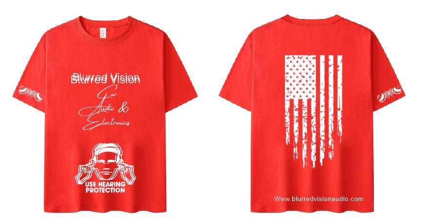 Blurred Vison Audio T Shirts