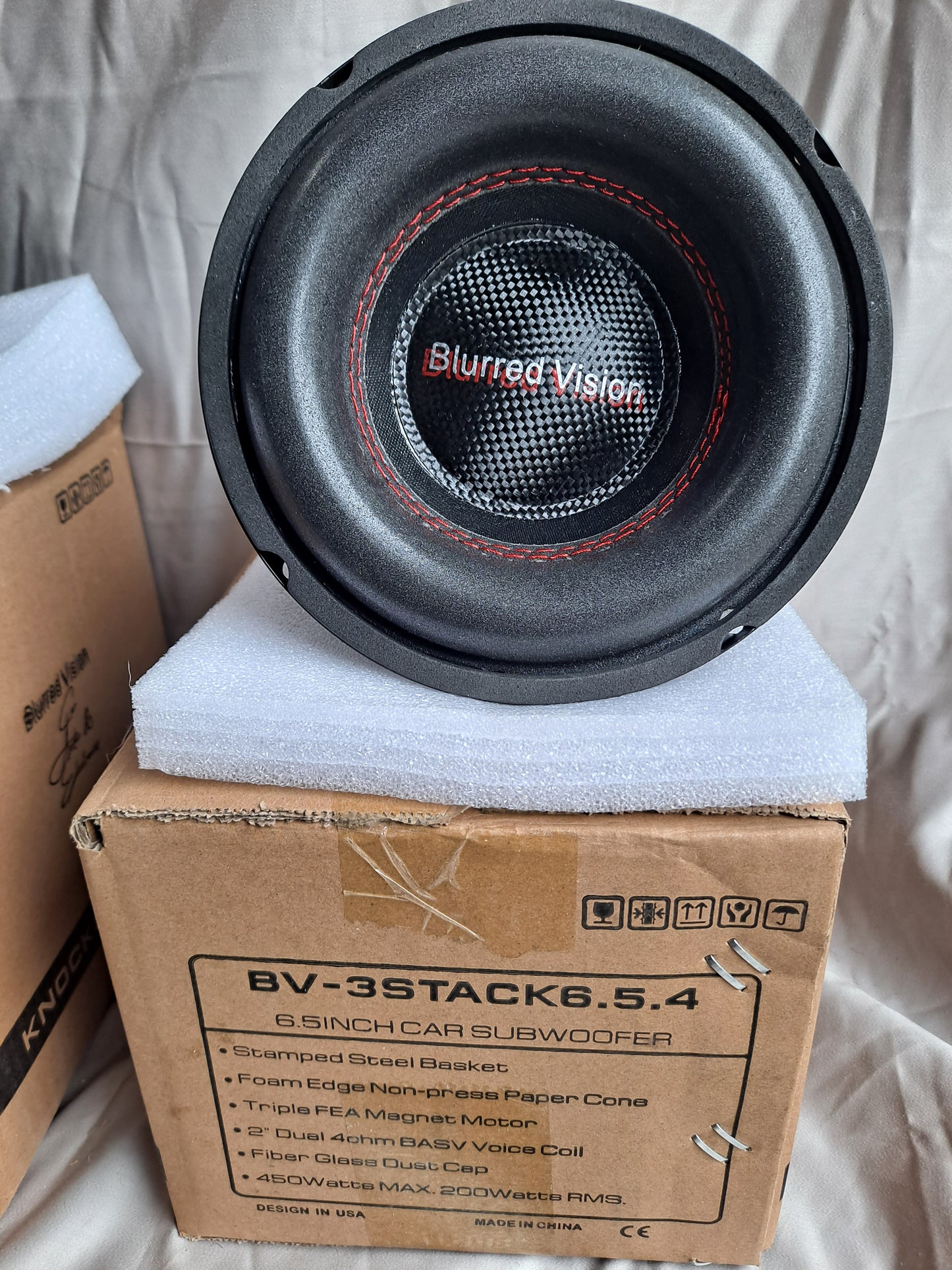 Blurred Vision Audio COMBO
4*BV-3STACK6.5.4 6.5
1*BV-800.1D Amplifier