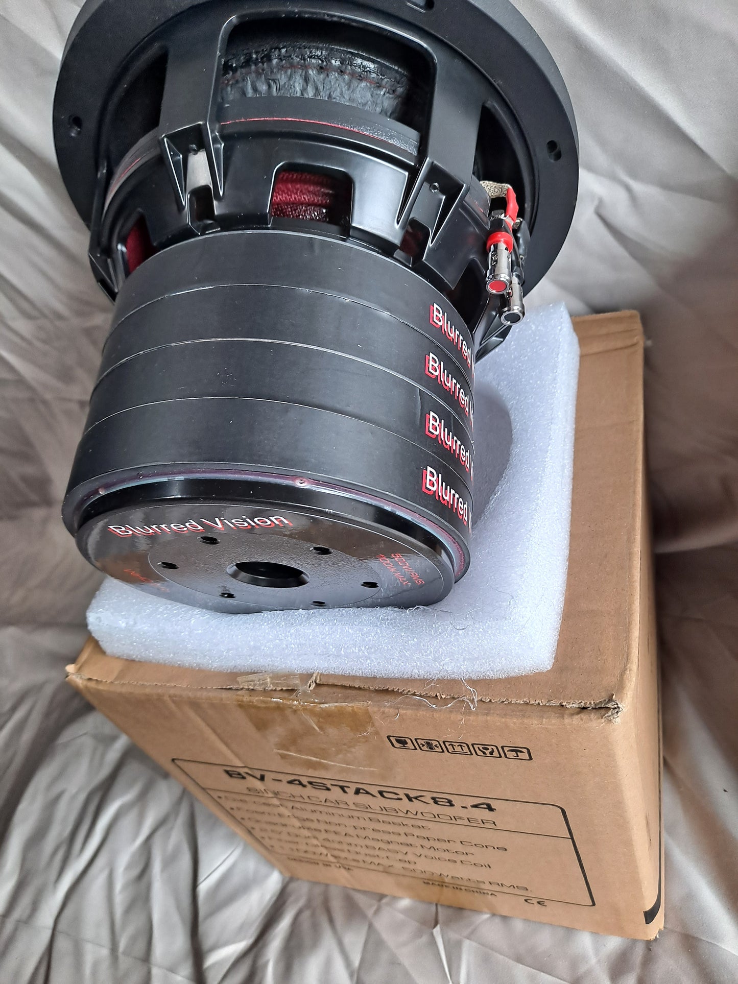 Blurred Vision Audio KNOCKOUT SERIES BV-4STACK8.4 8"