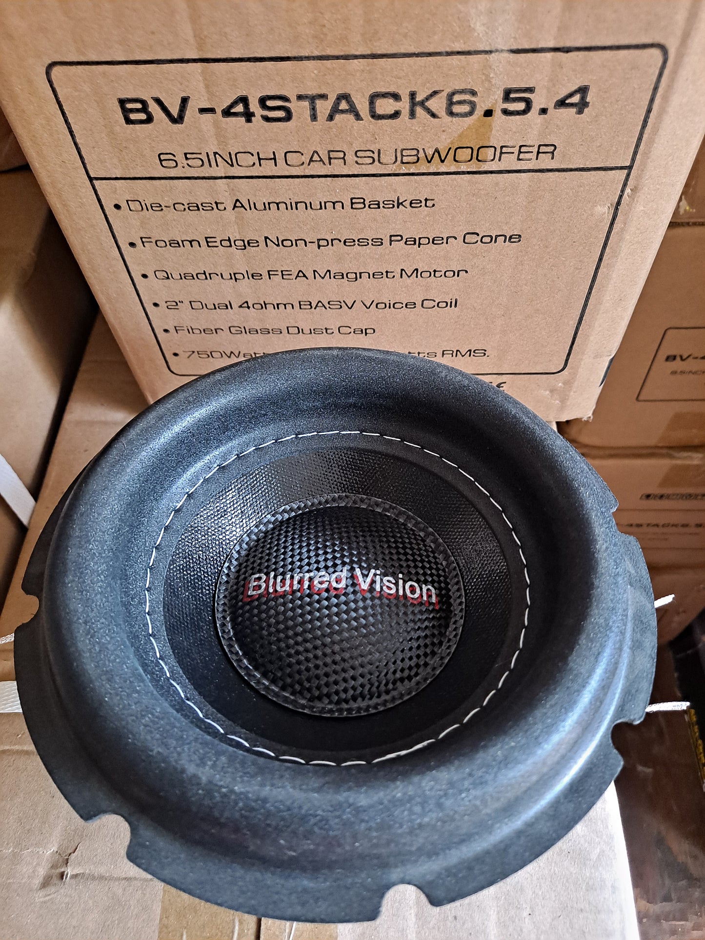 Blurred Vision Audio BV-4STACK6.5.4 DROP IN RECONE KIT