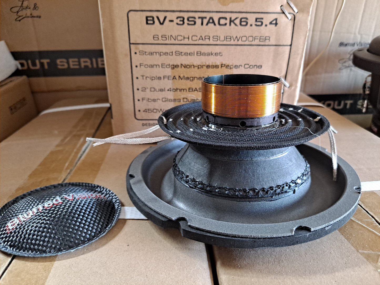 Blurred Vision Audio BV 3Stack6.5.4 DROP IN RECONE KIT