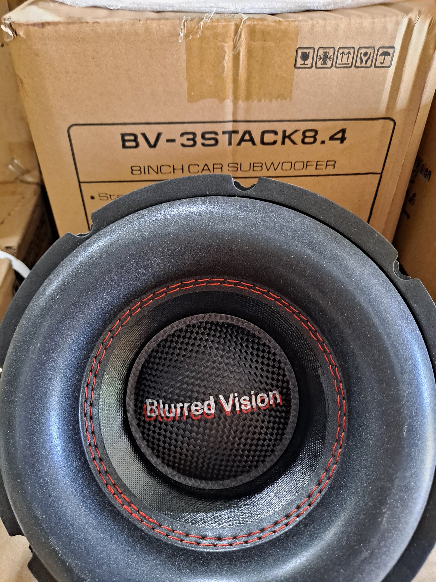 Blurred Vision Audio KNOCKOUT SERIES BV-3STACK8.4 8" DROP IN RECONE KIT