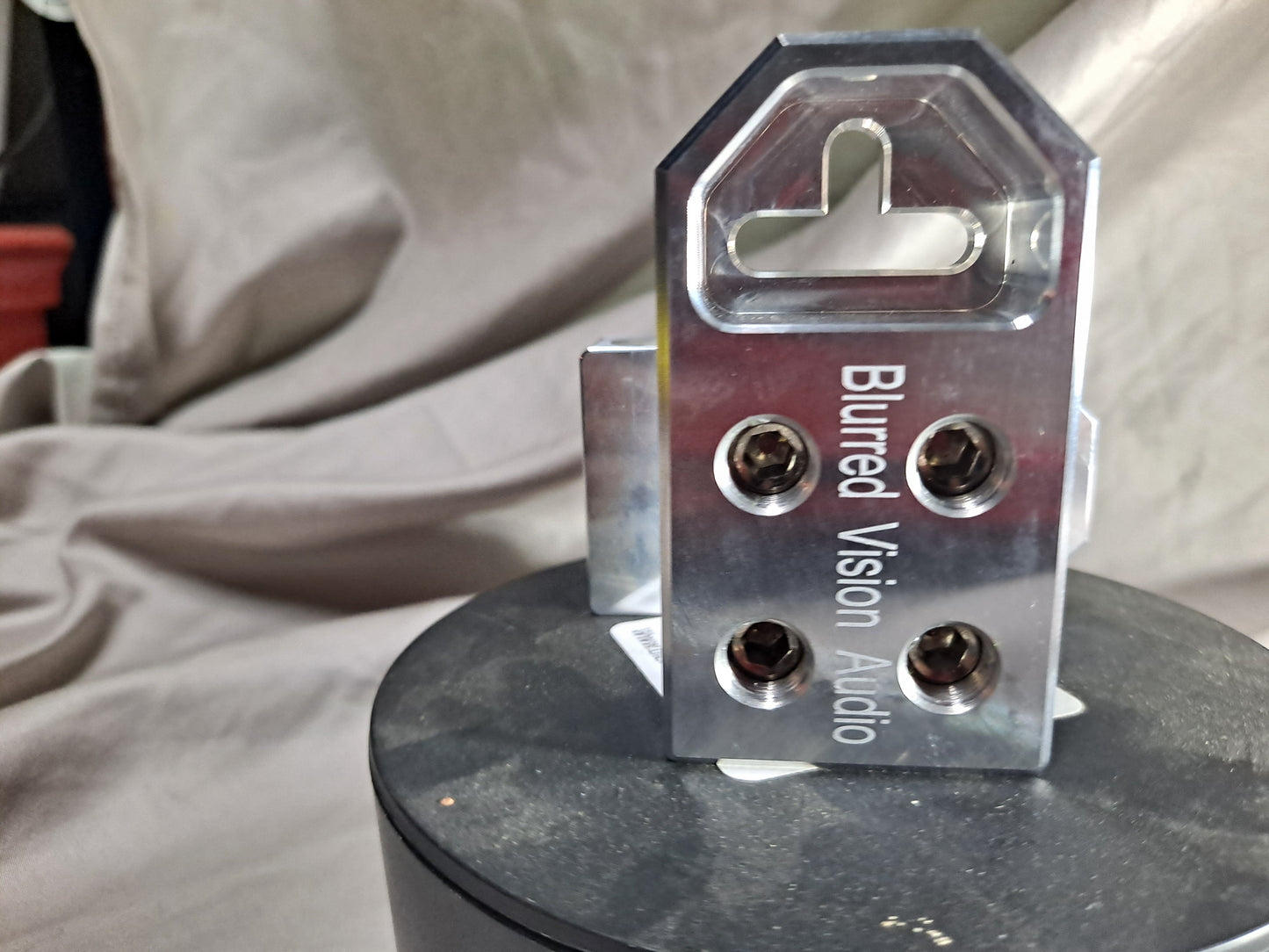 2*Blurred Vision Audio BV4SPOT- High Quality BOLT DOWN SET SCREW TYPE BATTERY TERMINALS