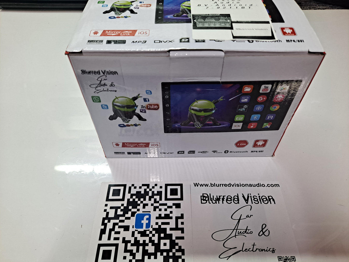 Blurred Vision Audio BV-Android-7-9211BT