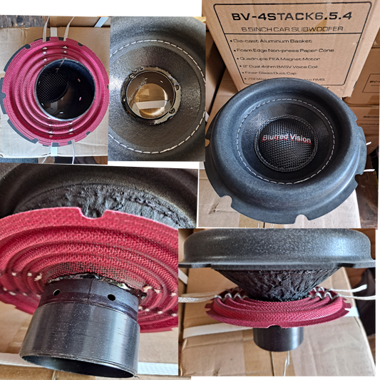Blurred Vision Audio BV-4STACK6.5.4 DROP IN RECONE KIT