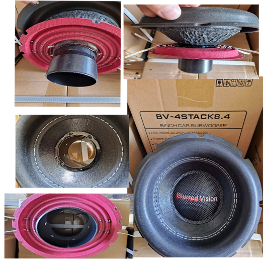 Blurred Vision Audio BV 4Stack8.4 DROP IN RECONE KIT