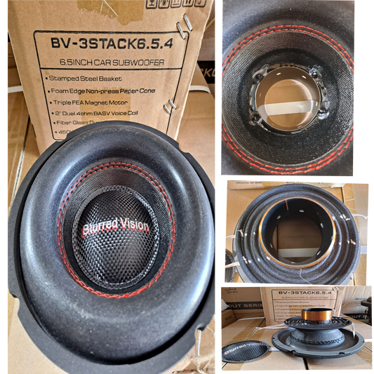 Blurred Vision Audio BV 3Stack6.5.4 DROP IN RECONE KIT