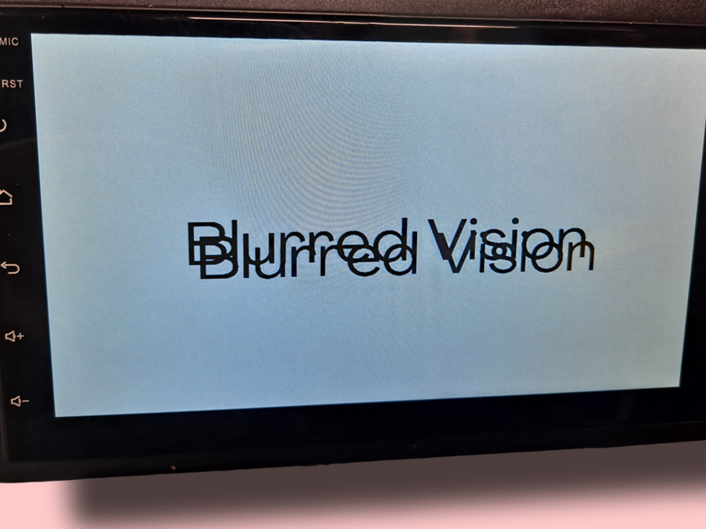 Blurred Vision Audio Bv-Android-7-P9BT