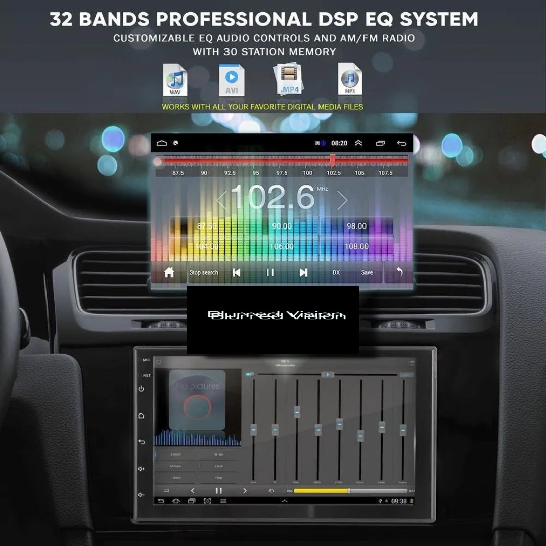Blurred Vision Audio Bv-Android-7-P9BT