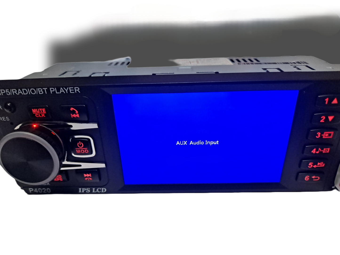 Blurred Vision Audio BV-MP5-P4020BT Single DIN 3.8" Car Stereo Radio FM Bluetooth MP5