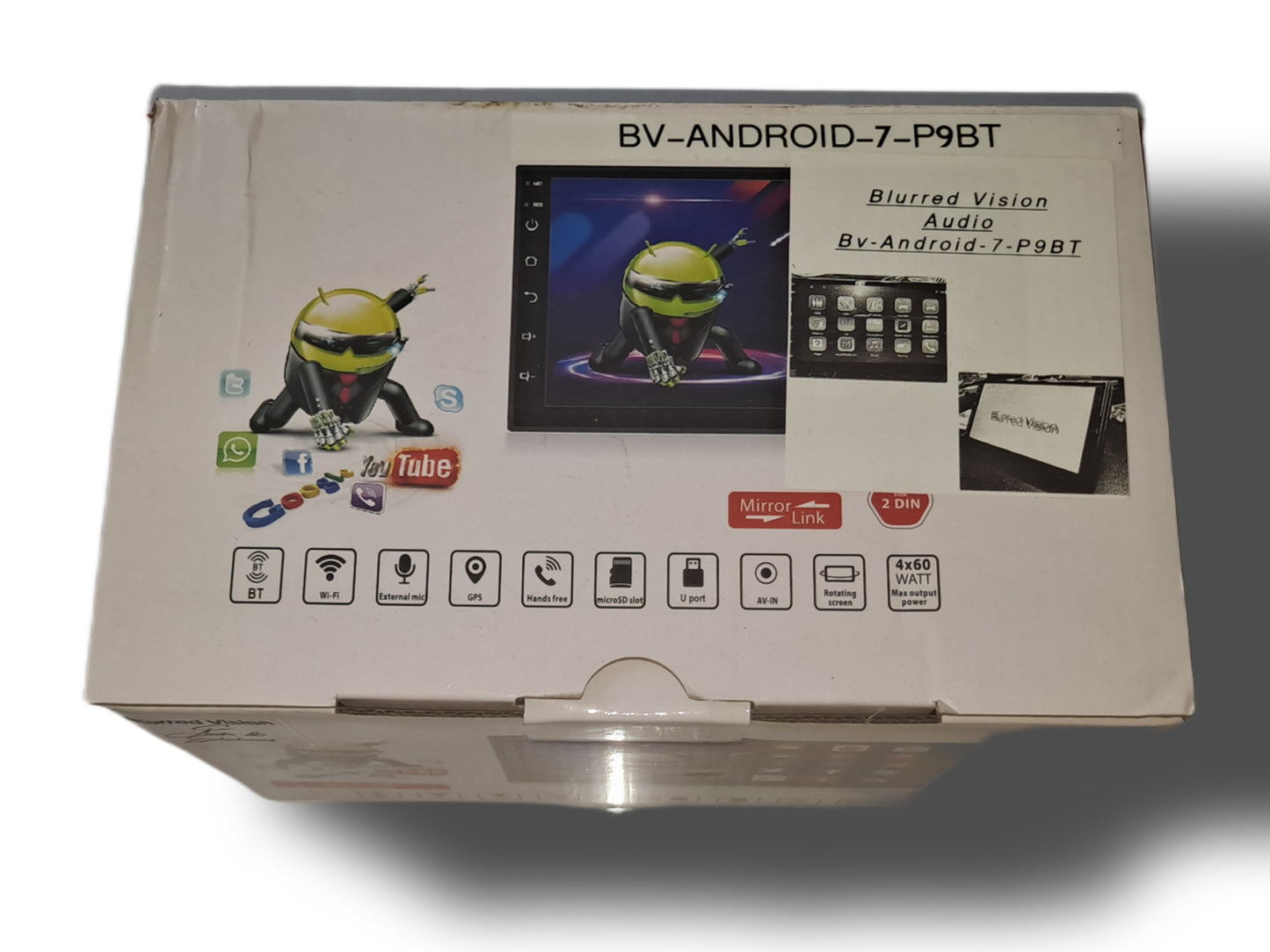 Blurred Vision Audio Bv-Android-7-P9BT