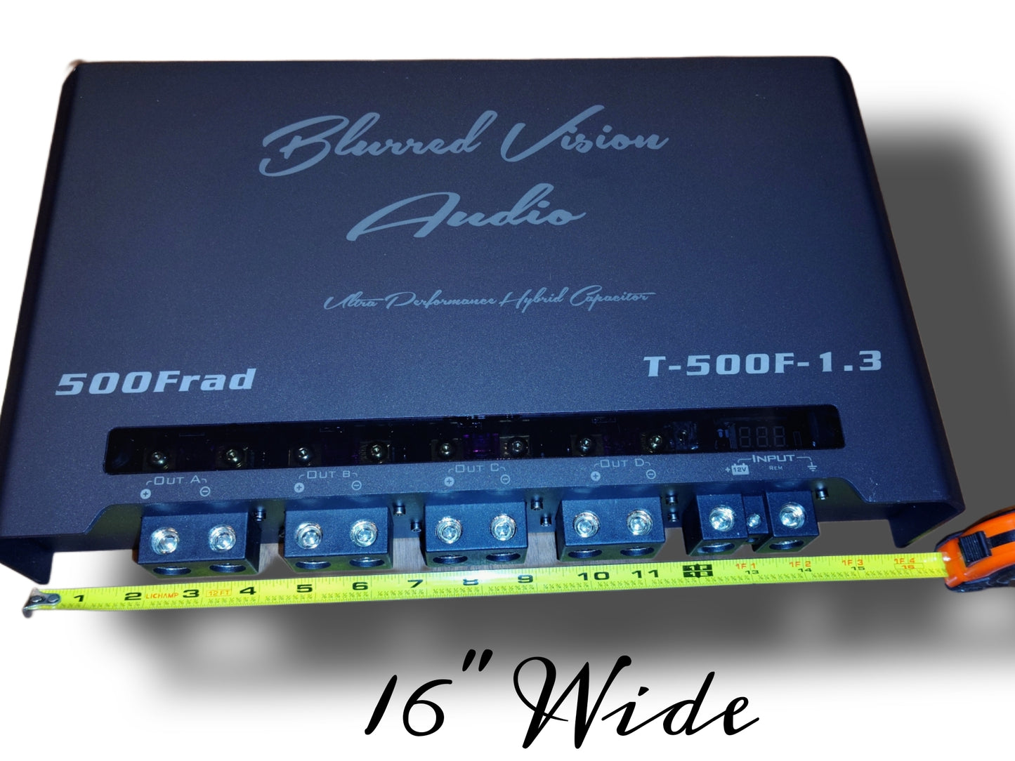Blurred Vision Audio T-500F1.3 Super Capacitor Bank (4-5K Watts)