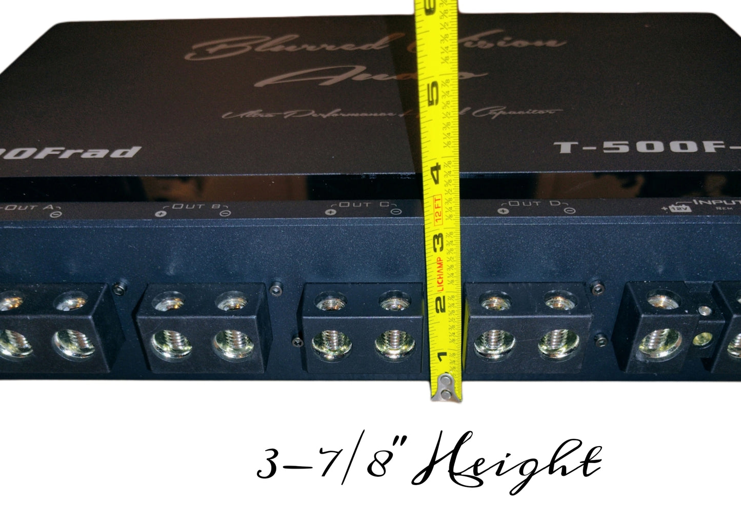 Blurred Vision Audio T-500F1.3 Super Capacitor Bank (4-5K Watts)