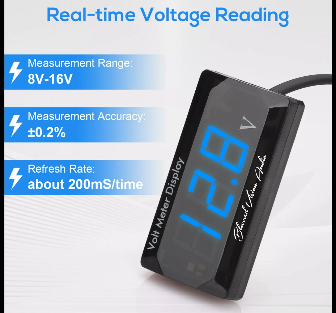 Blurred Vision Audio BV-VMDB Precise Voltage Meter