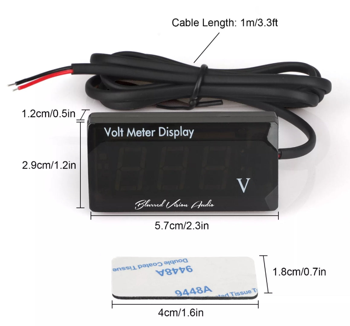 Blurred Vision Audio BV-VMDB Precise Voltage Meter