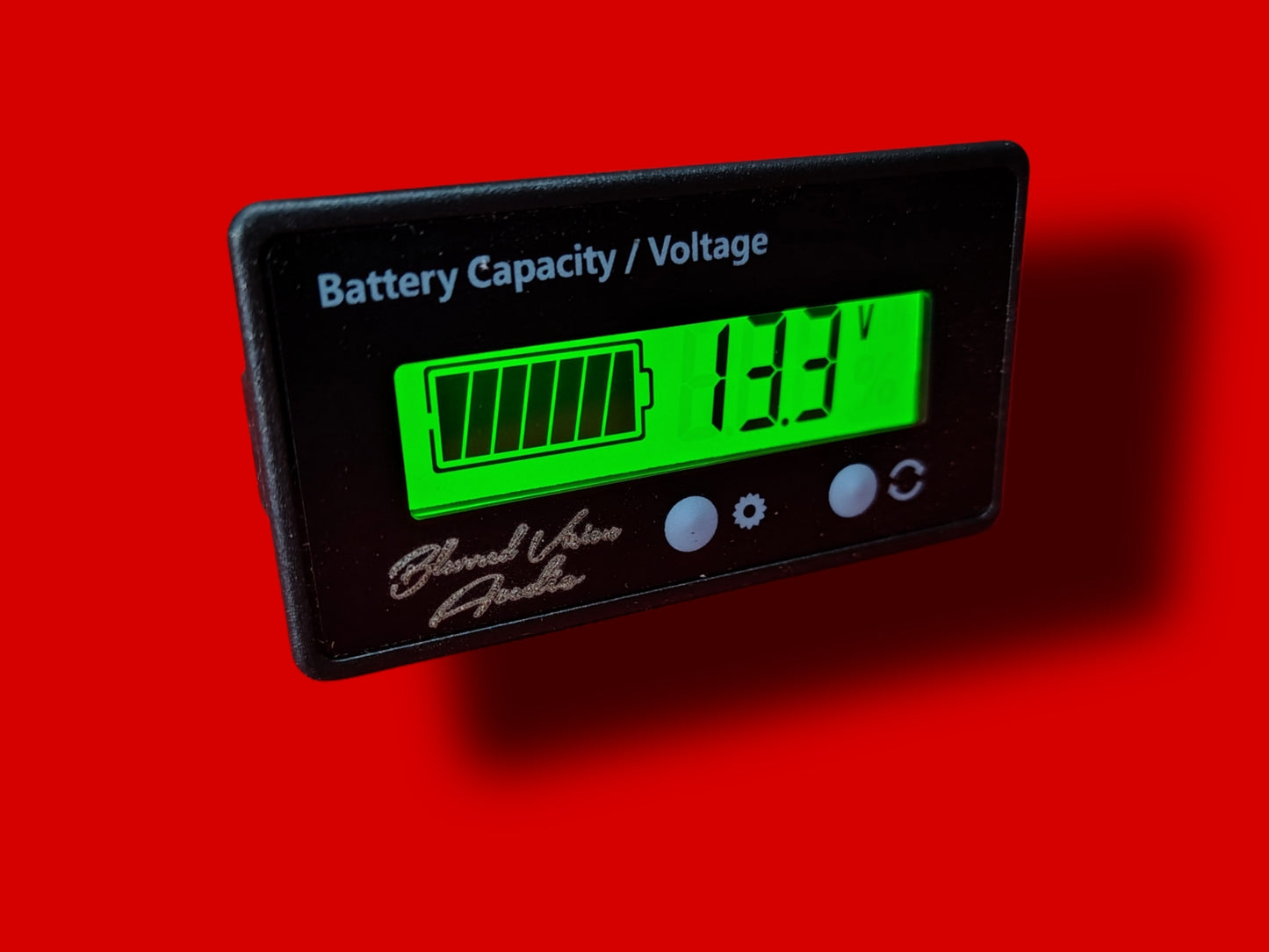 Blurred Vision Audio BV-BCV Battery Status LCD Digital Voltage & Battery Monitor Meter