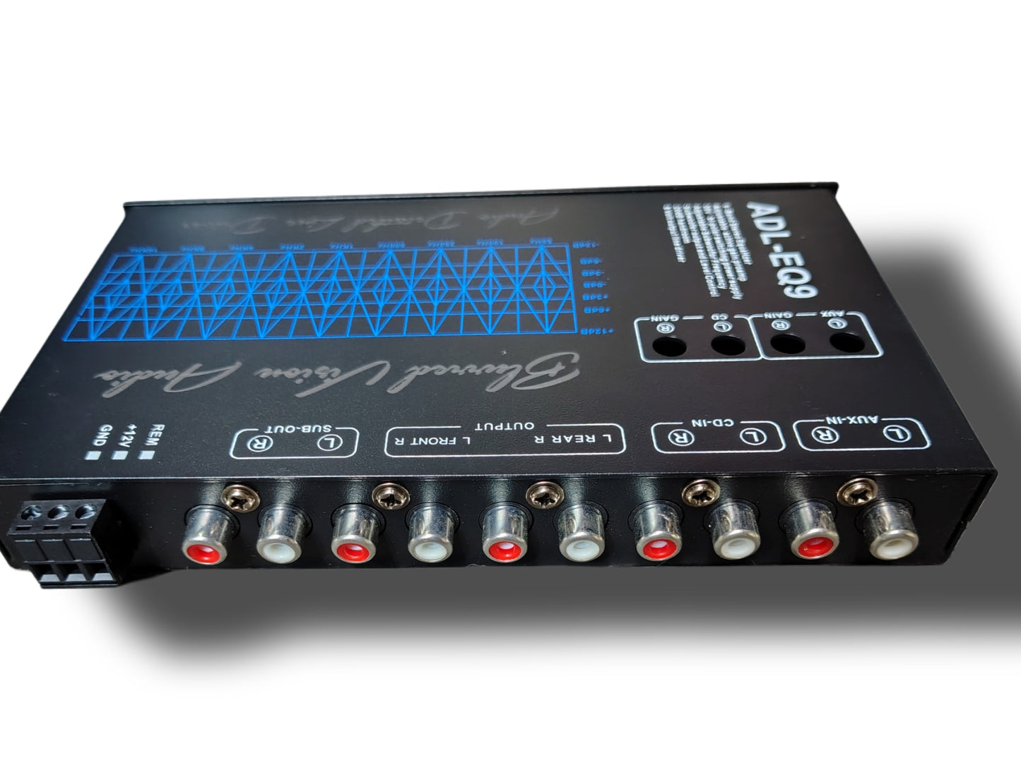 Blurred Vision Audio ADL-EQ9 9 Band Full Graphic EQ + 8V. RMS Output Line Driver