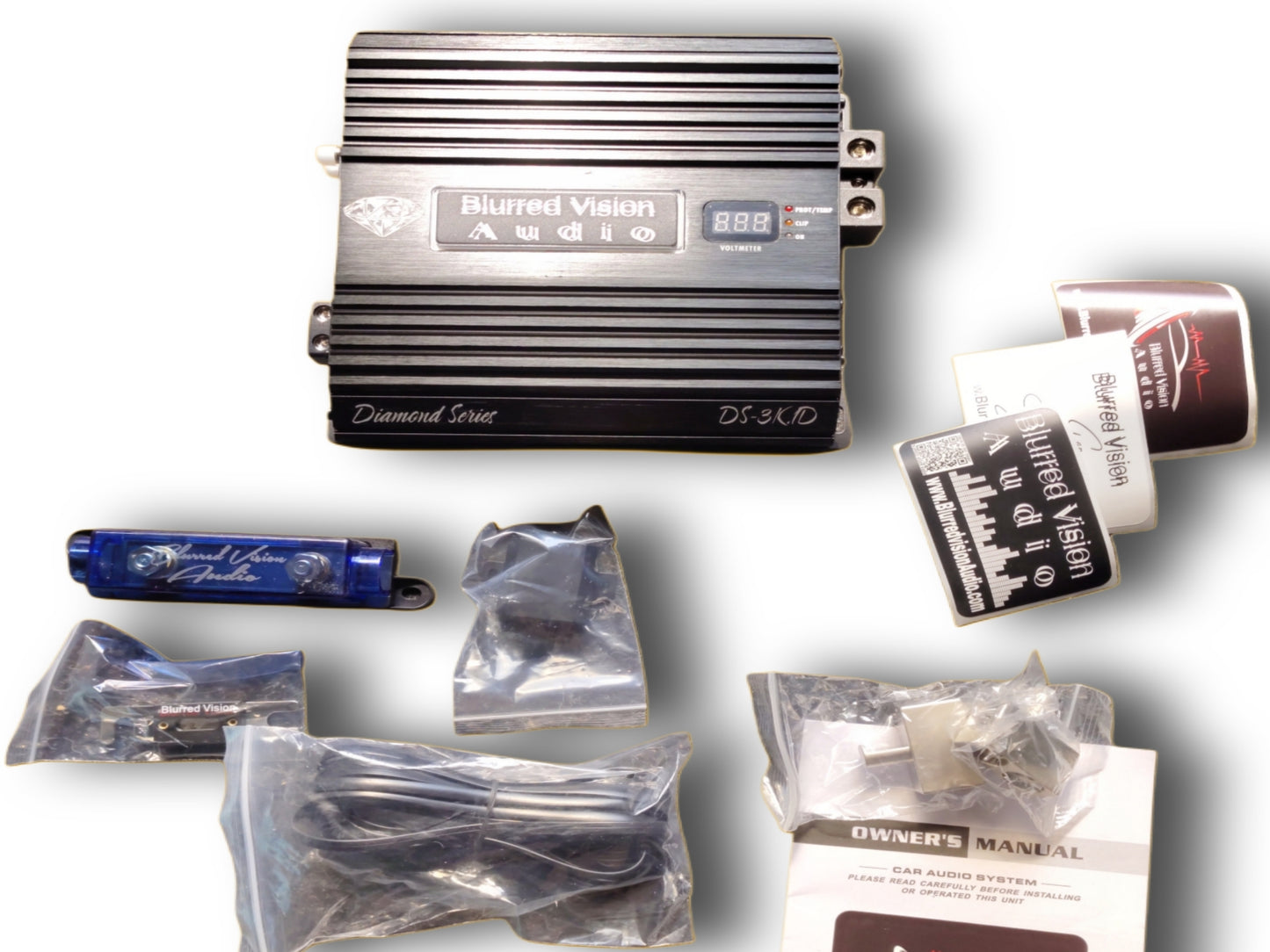 Blurred Vision Audio Diamond Series DS-3K.1D (3000RMS) 1 Ohm