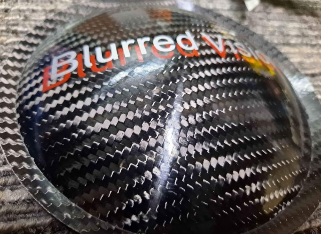BLURRED VISION AUDIO 5″ (130mm) Carbon Fiber Dust Cap