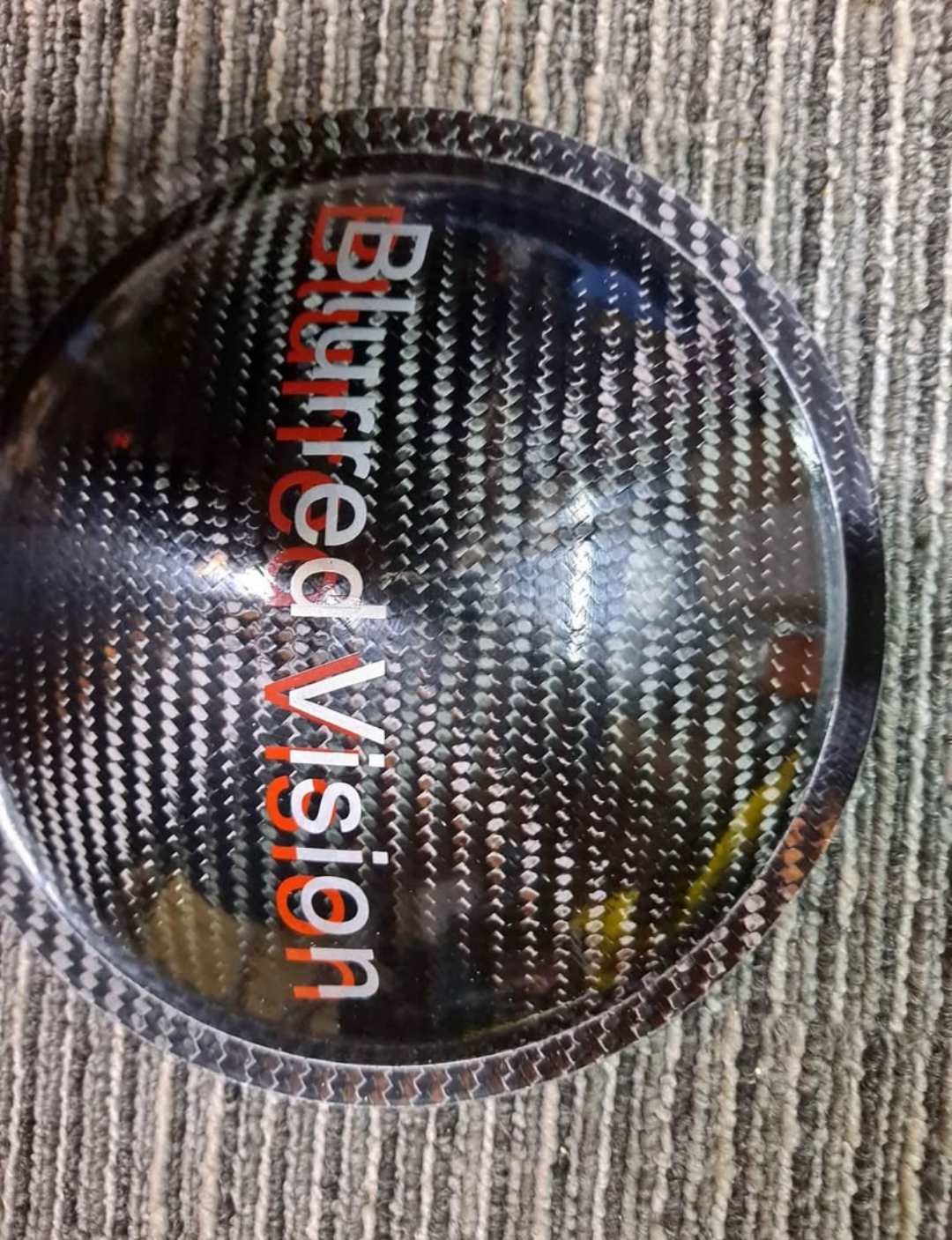 BLURRED VISION AUDIO 6″ (150mm) Carbon Fiber Dust Cap