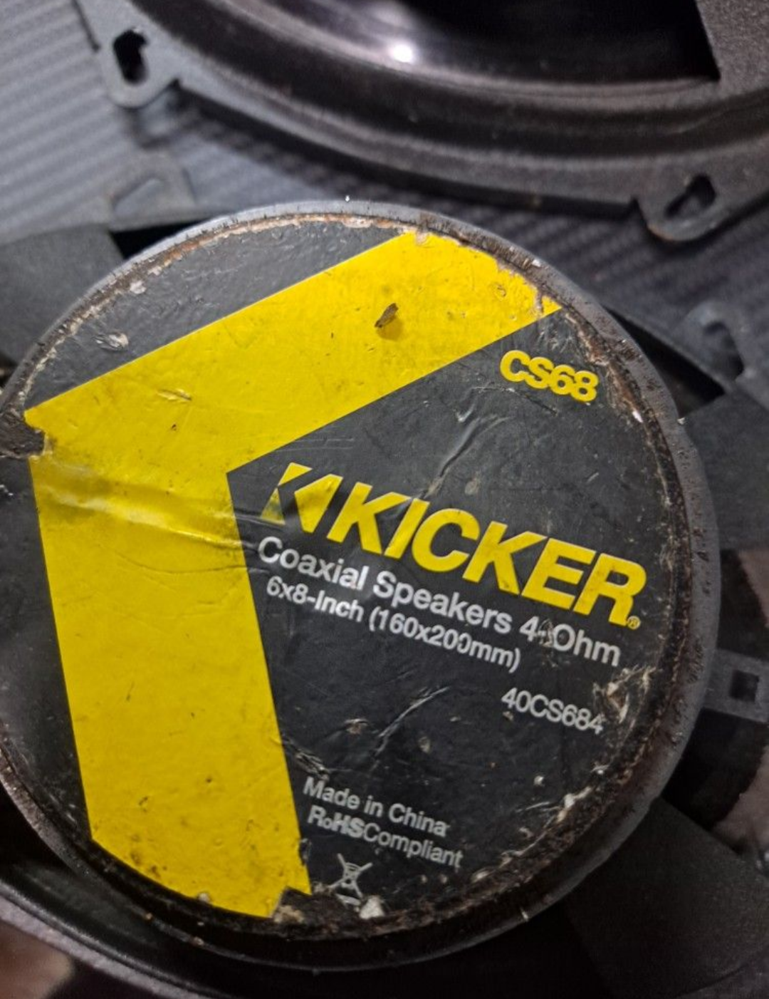 kicker cs68 2 Way Component Speakers