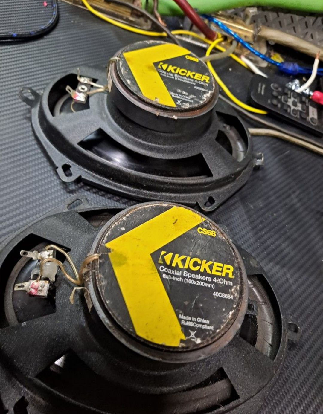 kicker cs68 2 Way Component Speakers