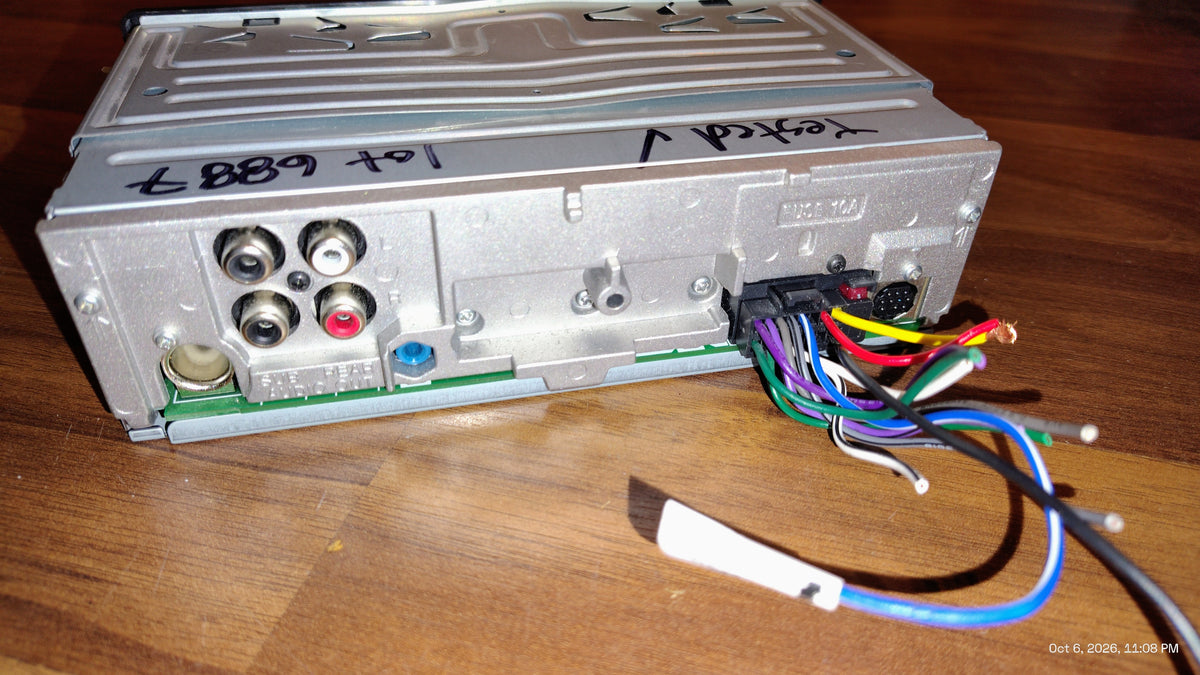 Sony DSX-A415BT 1 DIN Digital Media Receiver Bluetooth USB SiriusXM Tested ✅