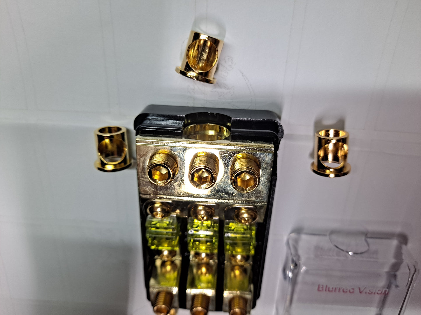 Blurred Vision Audio BV-3.3MANL Fuse Holder With Fusses