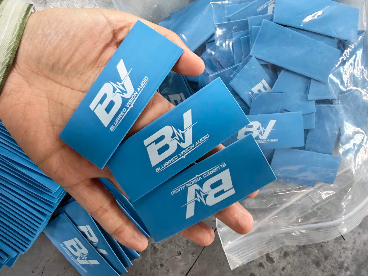 Blurred Vision Audio BV-HS Heat Shrink Sold in Packs of 10