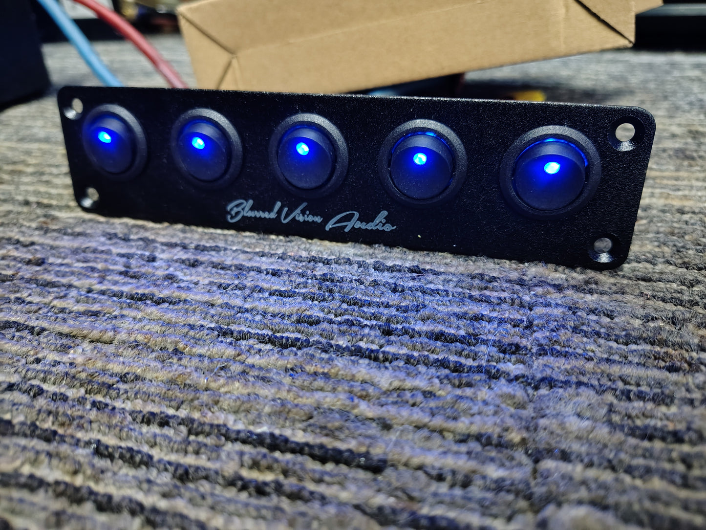 Blurred Vision Audio BV-SwitchB5 5 Gang Switch Panel