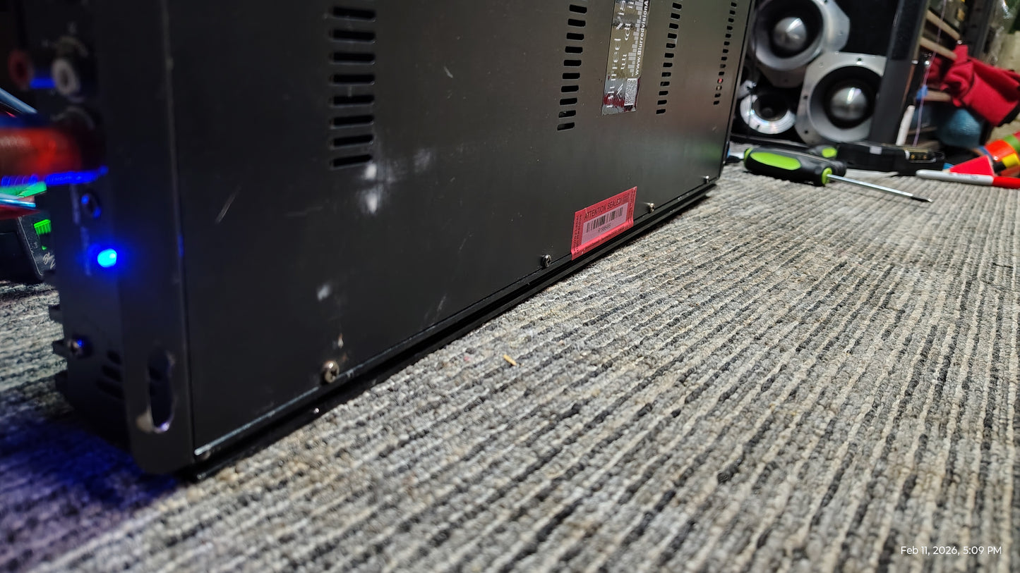 Blurred Vision Audio BV4500.1D Class D Monoblock Amplifier (4500Rms) Tested ✅
