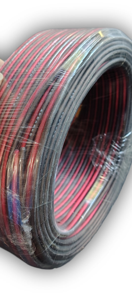 Blurred Vision Audio BVR16GCCA Series Premium Speaker Wire 100'Ft (Red)
