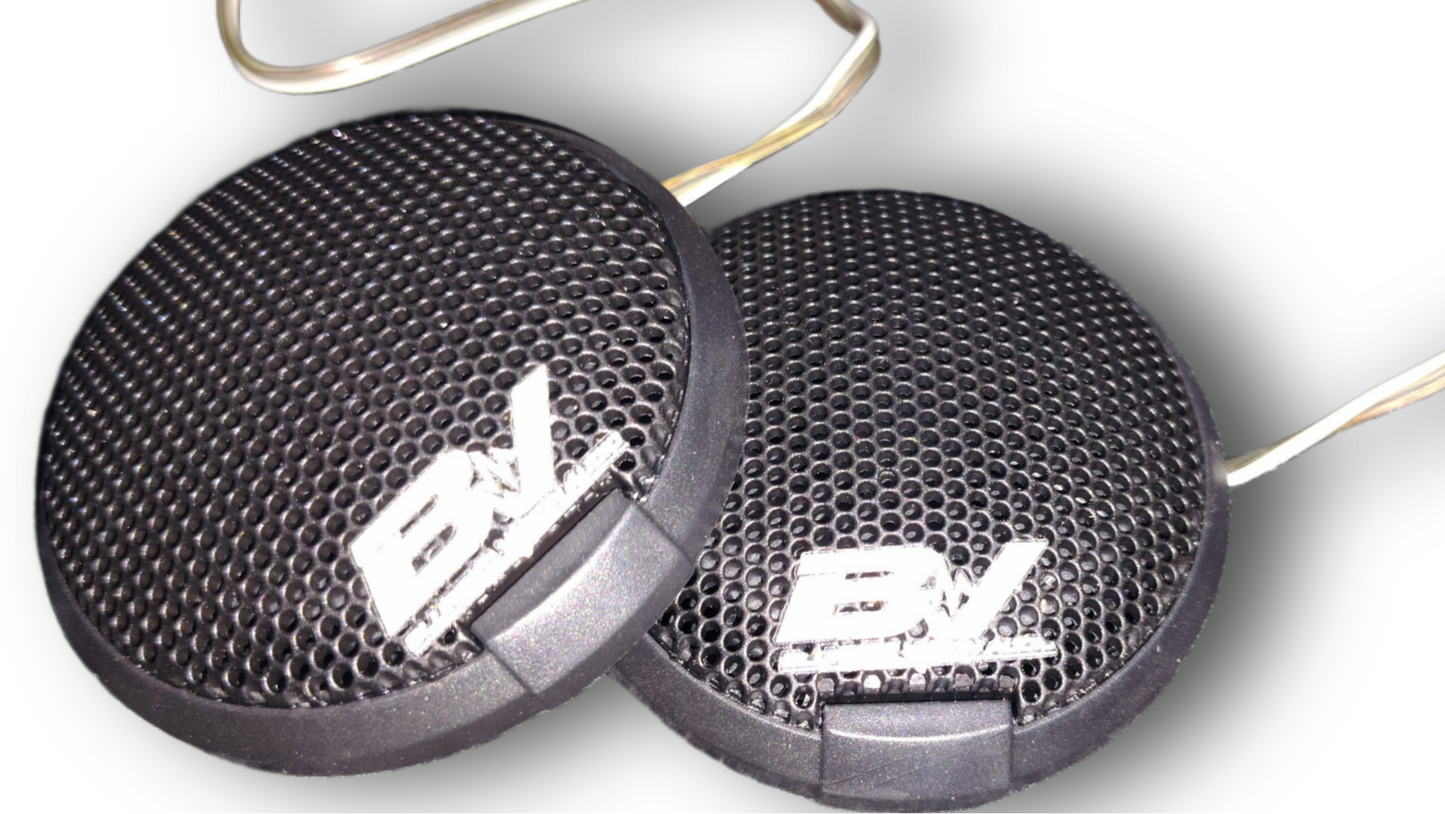 ๐ Blurred Vision Audio BVTW2.5 โ 2.5" High-Efficiency Dome Tweeter (Pair)