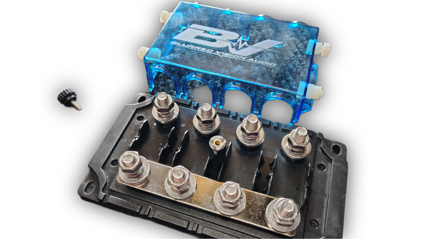 Blurred Vision Audio BV-4Mega 4 Spot Fuse Holder Fuse Holder(Holder Only)