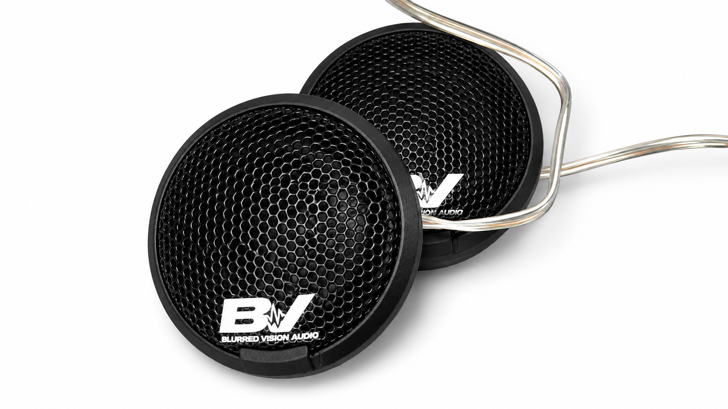 🔊 Blurred Vision Audio BVTW2.5 – 2.5" High-Efficiency Dome Tweeter (Sold In Pairs)
