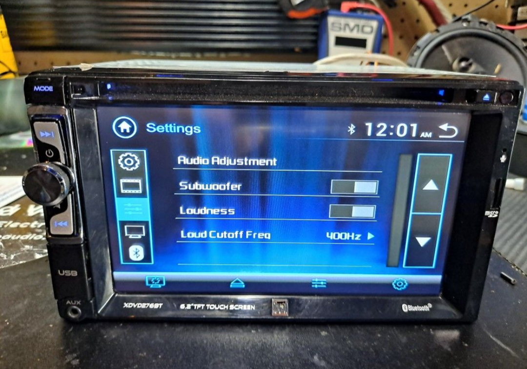 Dual  XDVD276BT 6.2" Touchscreen Car Stereo DVD