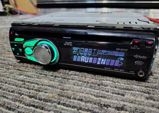 JVC  KD-R310
AM/FM/CD/CD-R/MP3/WMA Car Audio Player with Front Aux