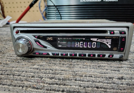 JVC KD-G220
CD receiver with MP3/WMA playback