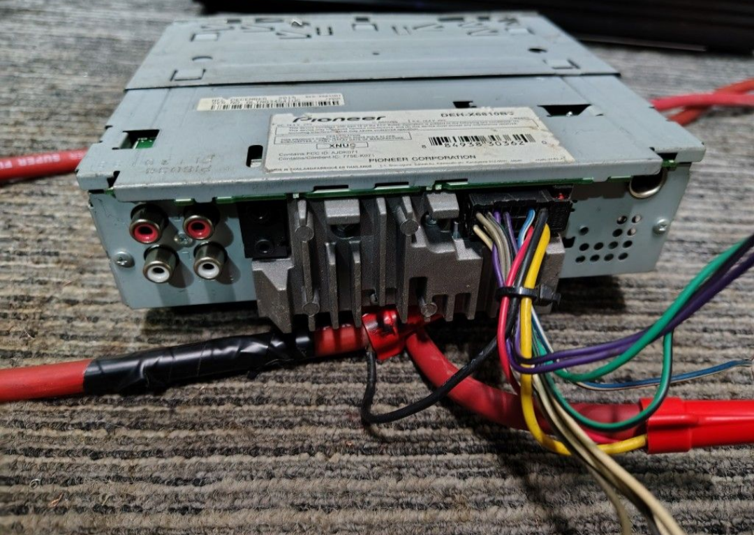 Pioneer DEH-X6810BT Bluetooth USB Auxiliary