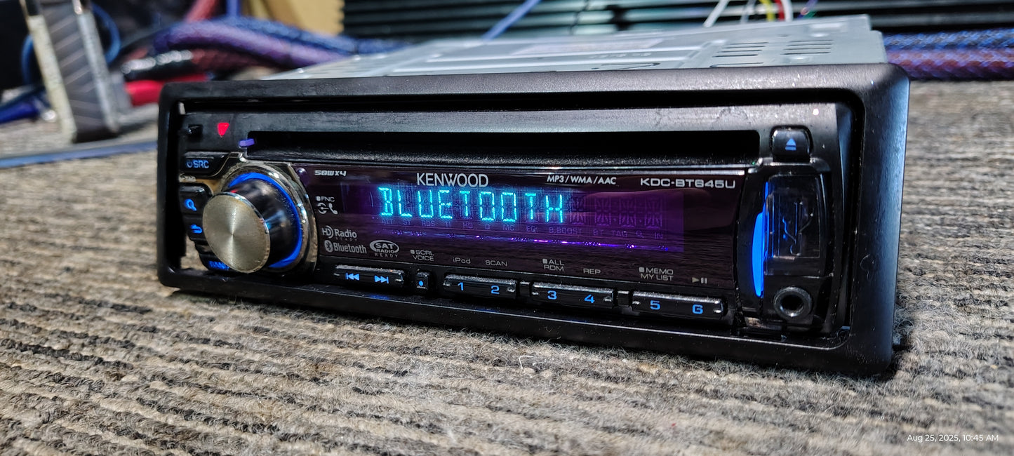 Kenwood KDC-BT645U Bluetooth USB Aux
