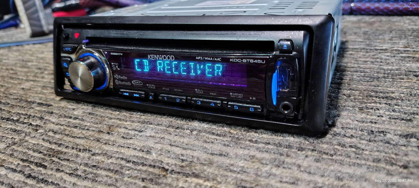 Kenwood KDC-BT645U Bluetooth USB Aux
