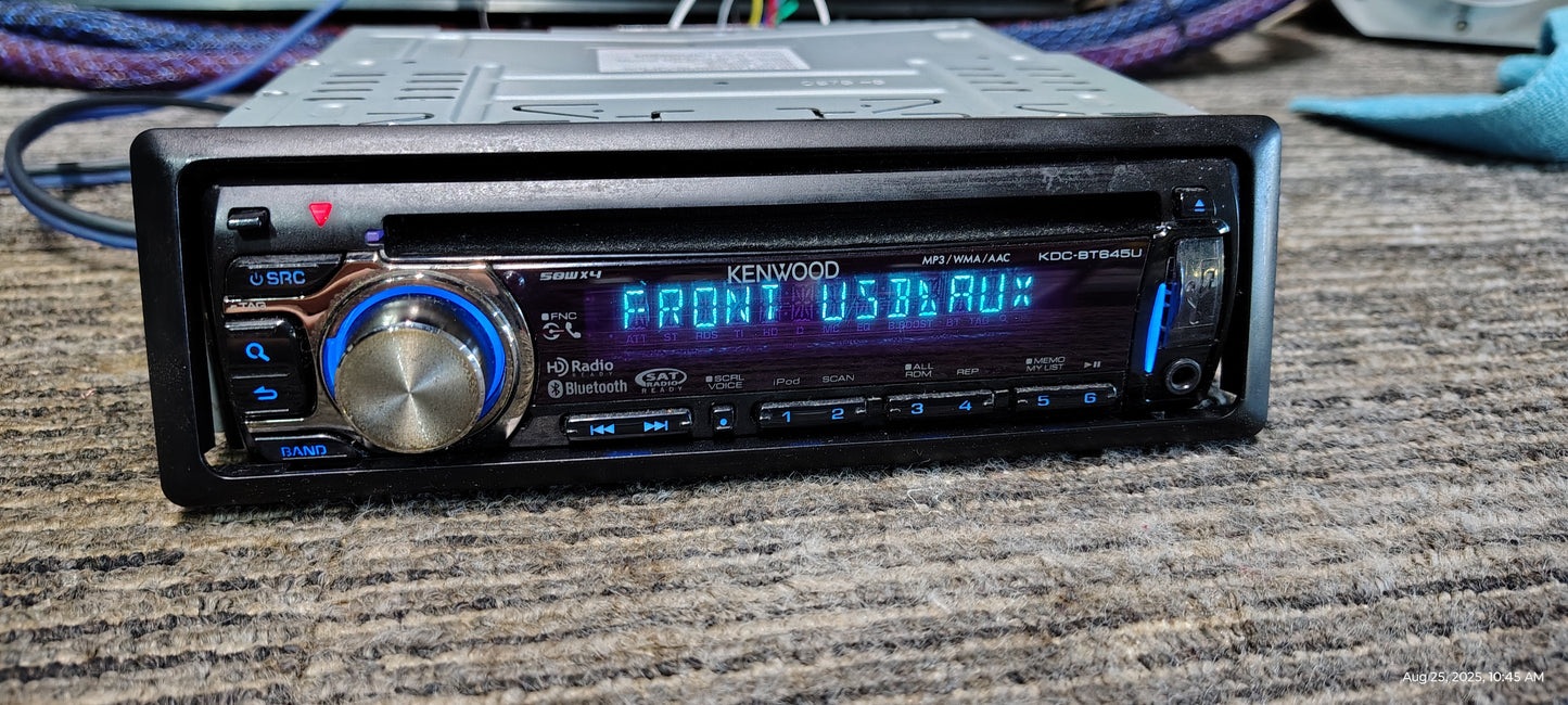 Kenwood KDC-BT645U Bluetooth USB Aux