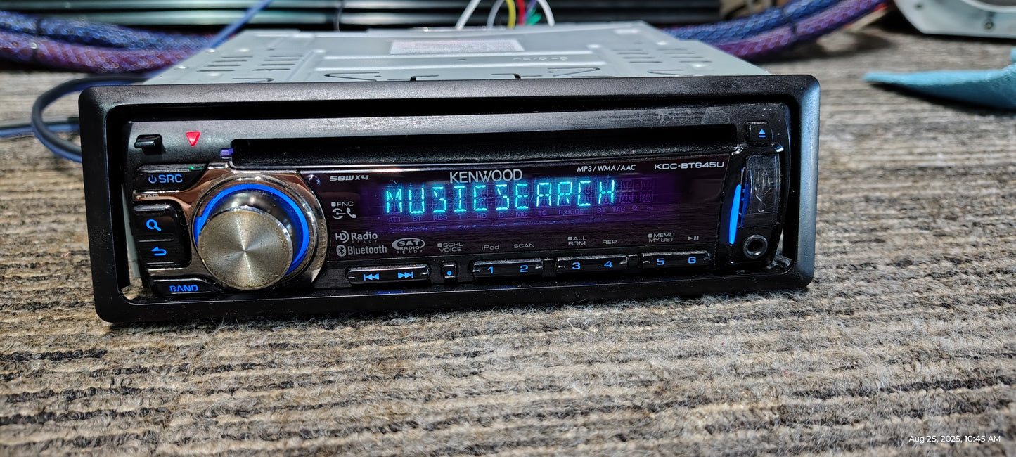 Kenwood KDC-BT645U Bluetooth USB Aux