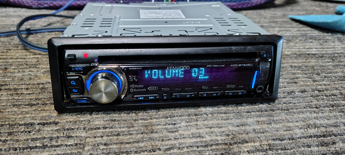 Kenwood KDC-BT645U Bluetooth USB Aux