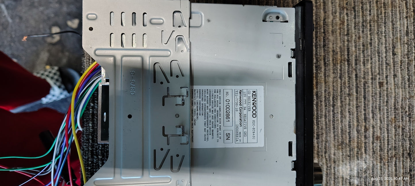 Kenwood KDC-BT645U Bluetooth USB Aux
