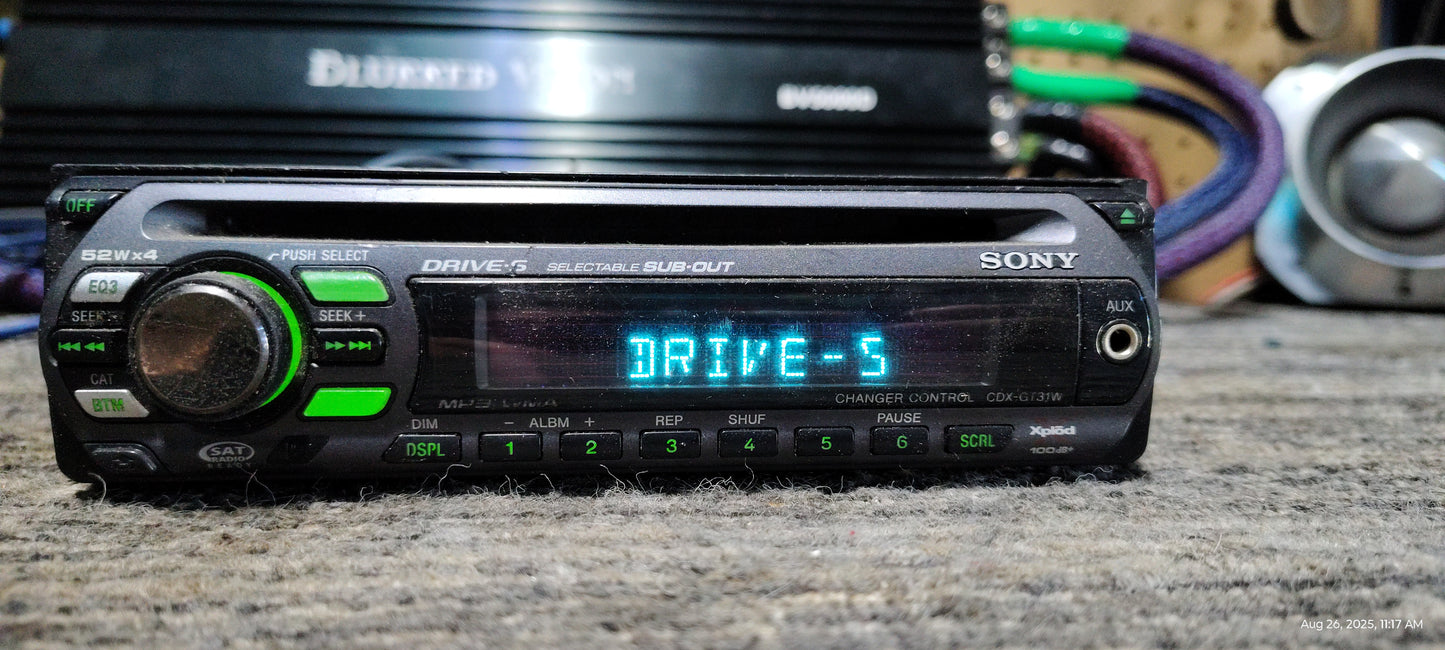 Sony CDX gt31w